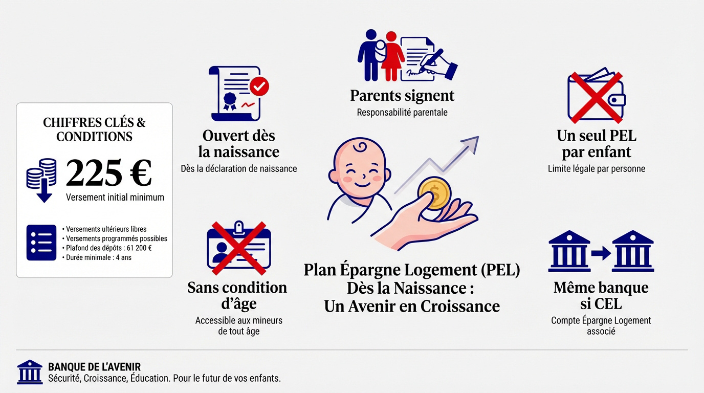 Bébé dort paisiblement symbolisant la sécurité financière
