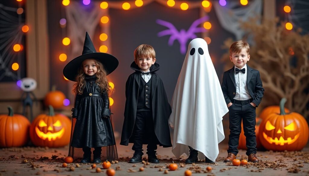Découvrez notre sélection de déguisements Halloween pour enfants alliant qualité et petits prix. Offrez à votre enfant un costume effrayant et confortable pour des fêtes inoubliables !