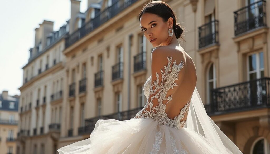 découvrez elsa gary 2025, l'audace française qui réinvente la robe de mariée avec élégance et modernité. une collection unique pour un jour inoubliable.