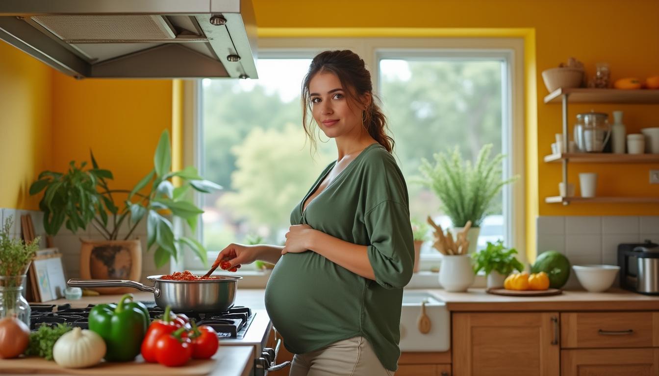 découvrez un guide complet pour une grossesse saine avec une alimentation locavore et végétarienne, alliant bien-être maternel et respect de l'environnement.