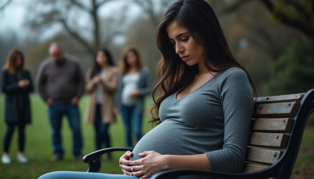 découvrez un témoignage poignant sur les défis de la grossesse, entre attentes pesantes et jugements de l'entourage, pour mieux comprendre cette expérience unique.