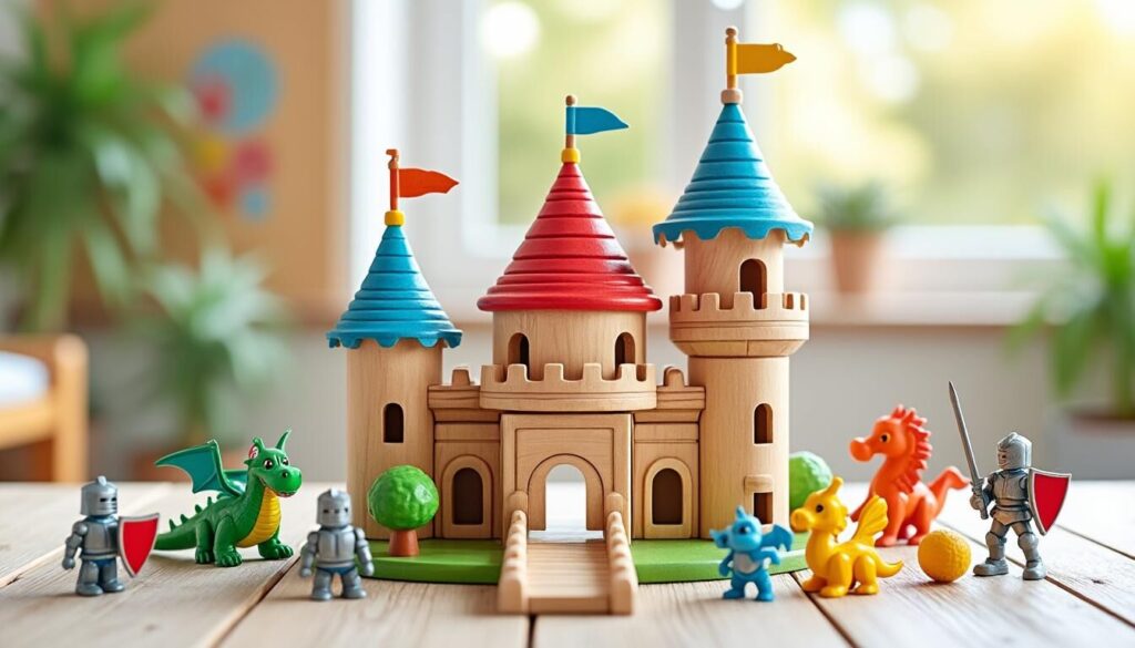 Découvrez notre sélection de jouets château fort pour enfants, alliant aventure, imagination et sécurité. Offrez à vos enfants des heures de jeu passionnantes avec nos modèles de qualité.