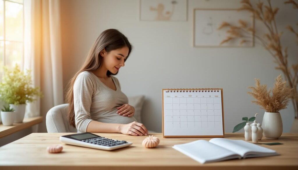 Calculez facilement vos semaines de grossesse et votre date d'accouchement grâce à notre outil de suivi de grossesse précis et simple d'utilisation.