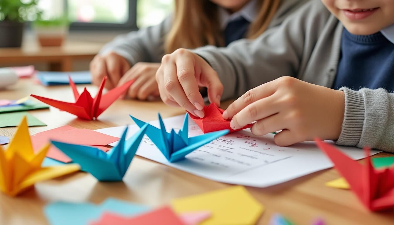 Découvrez 10 modèles d'origami faciles pour enfants, parfaits pour débuter et s'amuser tout en développant la créativité et la motricité.