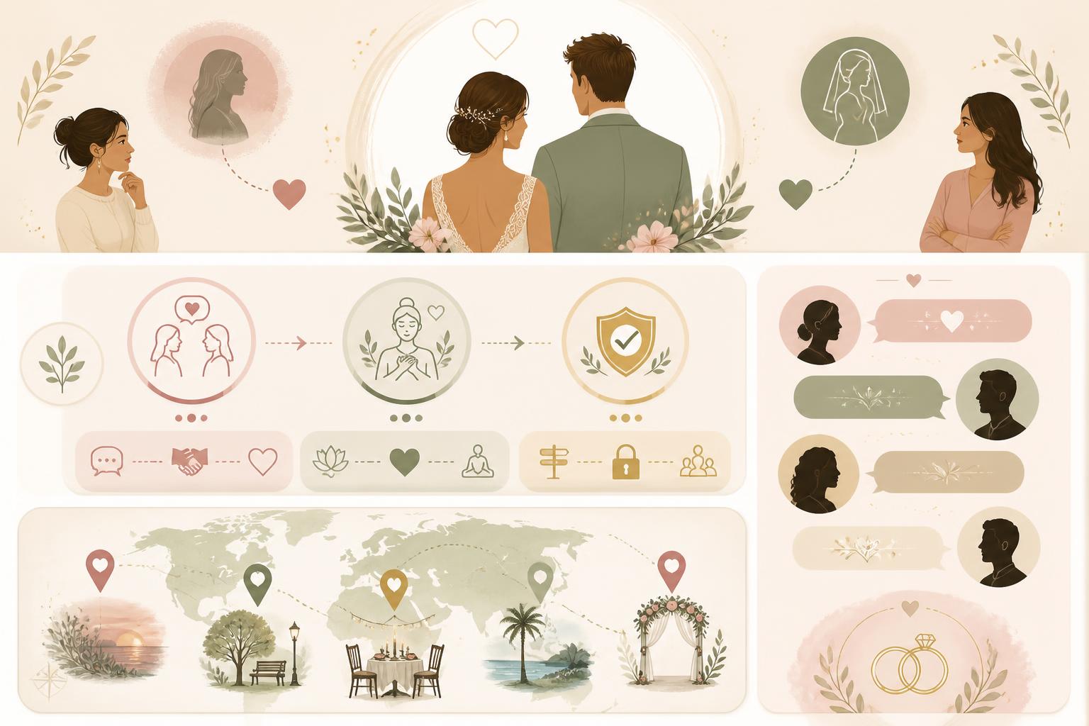 dĂ©couvrez des conseils pratiques et des tĂ©moignages pour bien gĂ©rer la relation avec lâex de votre futur Ă©poux avant le jour de votre mariage, afin d'assurer une ambiance sereine et harmonieuse.