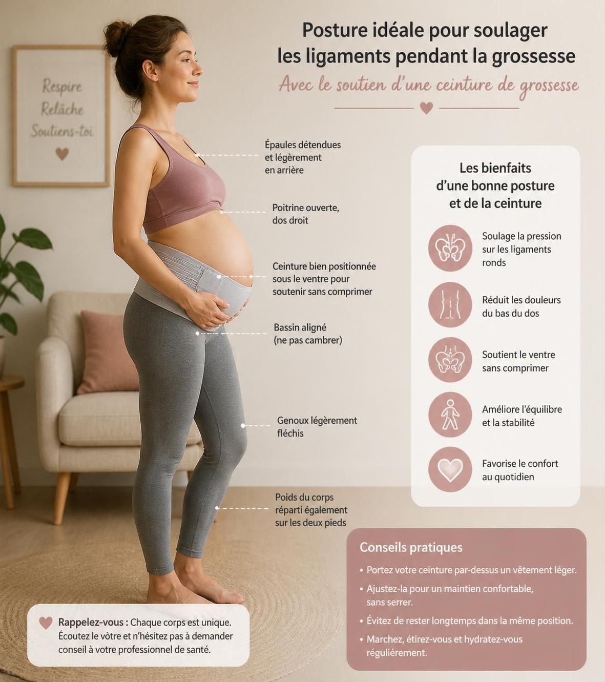 découvrez des méthodes naturelles efficaces pour soulager les douleurs ligamentaires pendant la grossesse et améliorer votre confort au quotidien.
