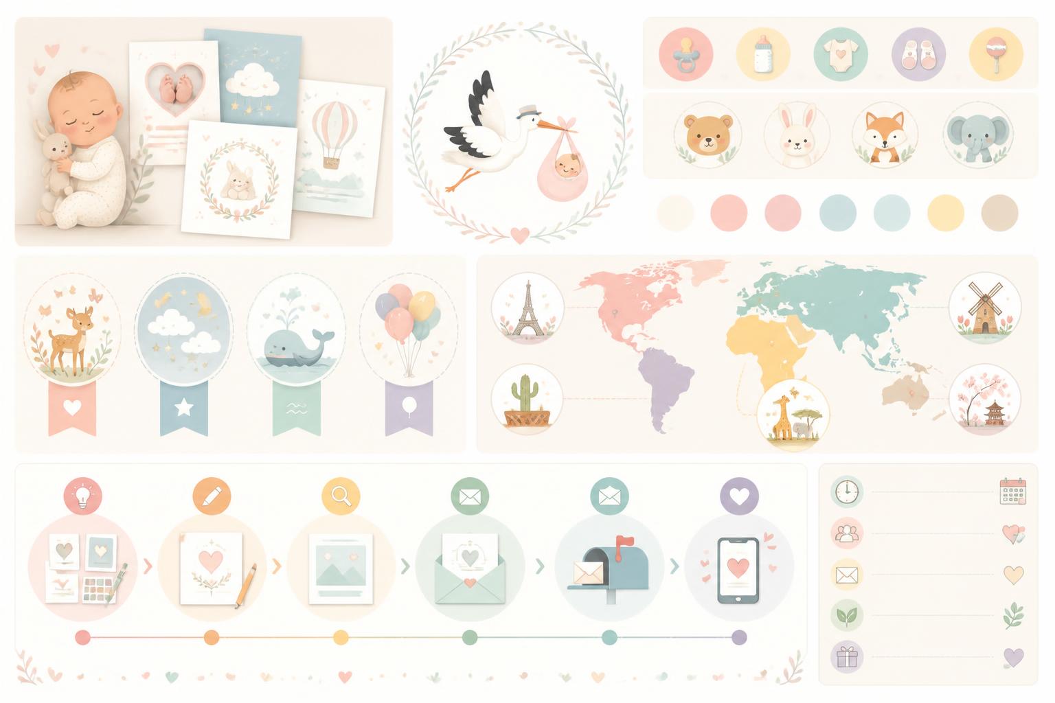 découvrez des idées créatives, des textes personnalisés et des conseils pratiques pour créer un faire-part de naissance original et émouvant afin d'annoncer l'arrivée de votre bébé.