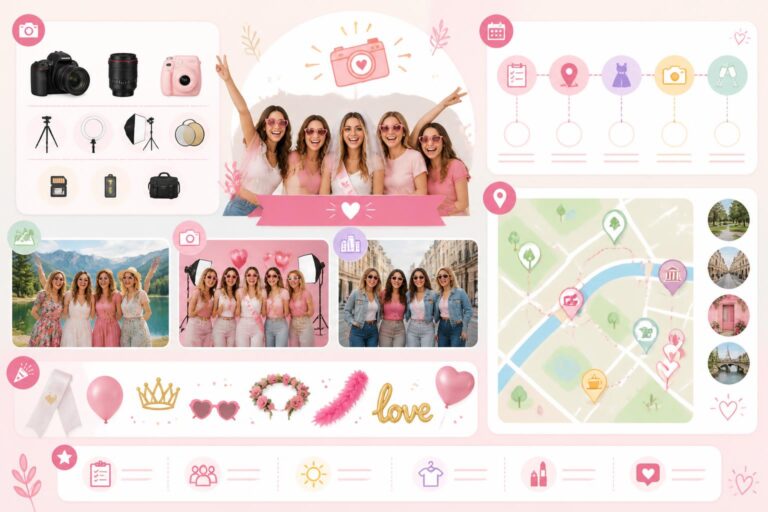 découvrez notre guide complet pour organiser un shooting photo inoubliable lors de votre enterrement de vie de jeune fille. astuces, conseils et idées pour une préparation réussie et des souvenirs mémorables.