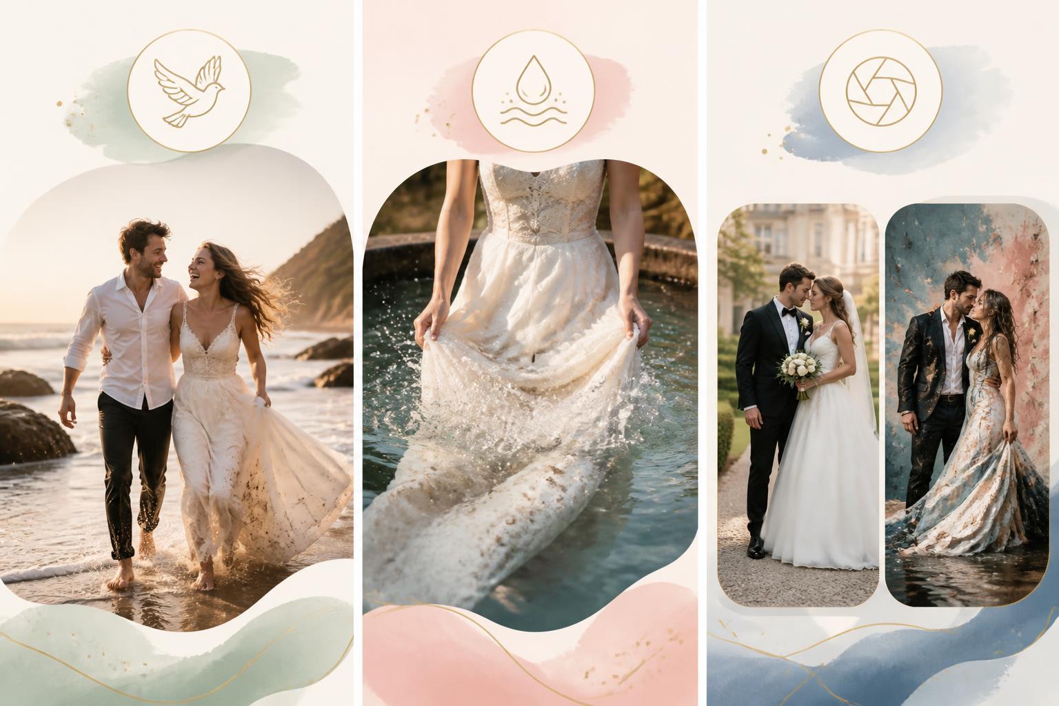 découvrez pourquoi choisir une séance photo trash the dress après votre mariage est une idée originale et mémorable, avec 3 bonnes raisons pour immortaliser votre amour de façon unique.