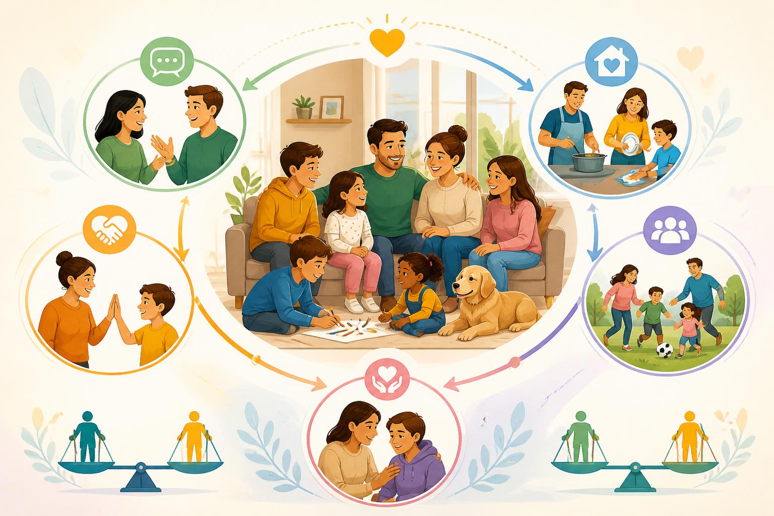 découvrez les conseils essentiels pour réussir la recomposition familiale et vivre harmonieusement au quotidien.