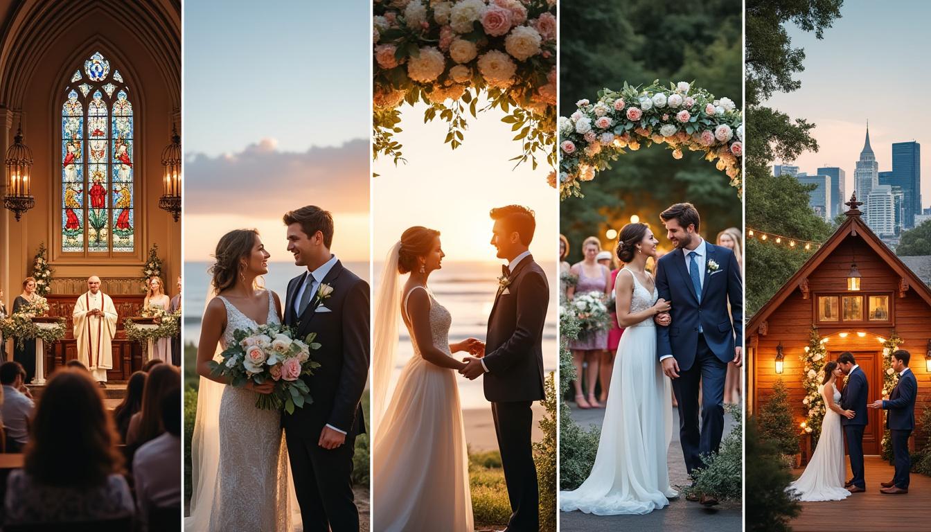 découvrez les lieux et témoins parfaits pour chaque type de cérémonie de mariage afin de rendre votre 'oui' inoubliable.