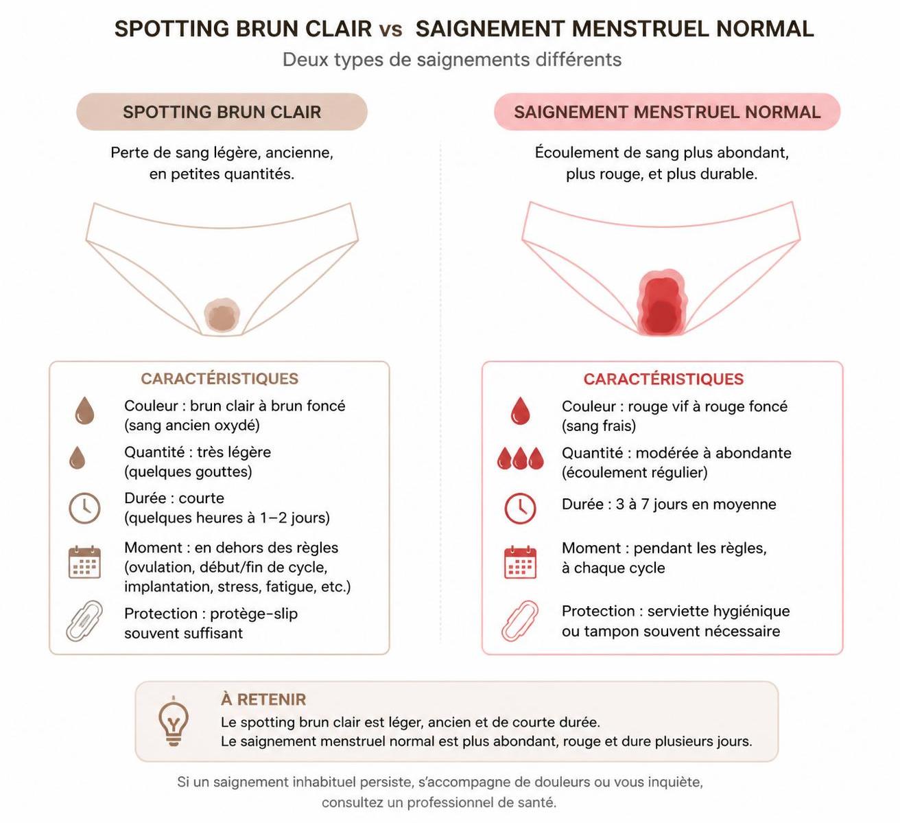 découvrez ce qu'est le spotting pendant la grossesse, quand il est normal et les signes qui nécessitent une consultation médicale pour assurer la sécurité de la future maman et du bébé.