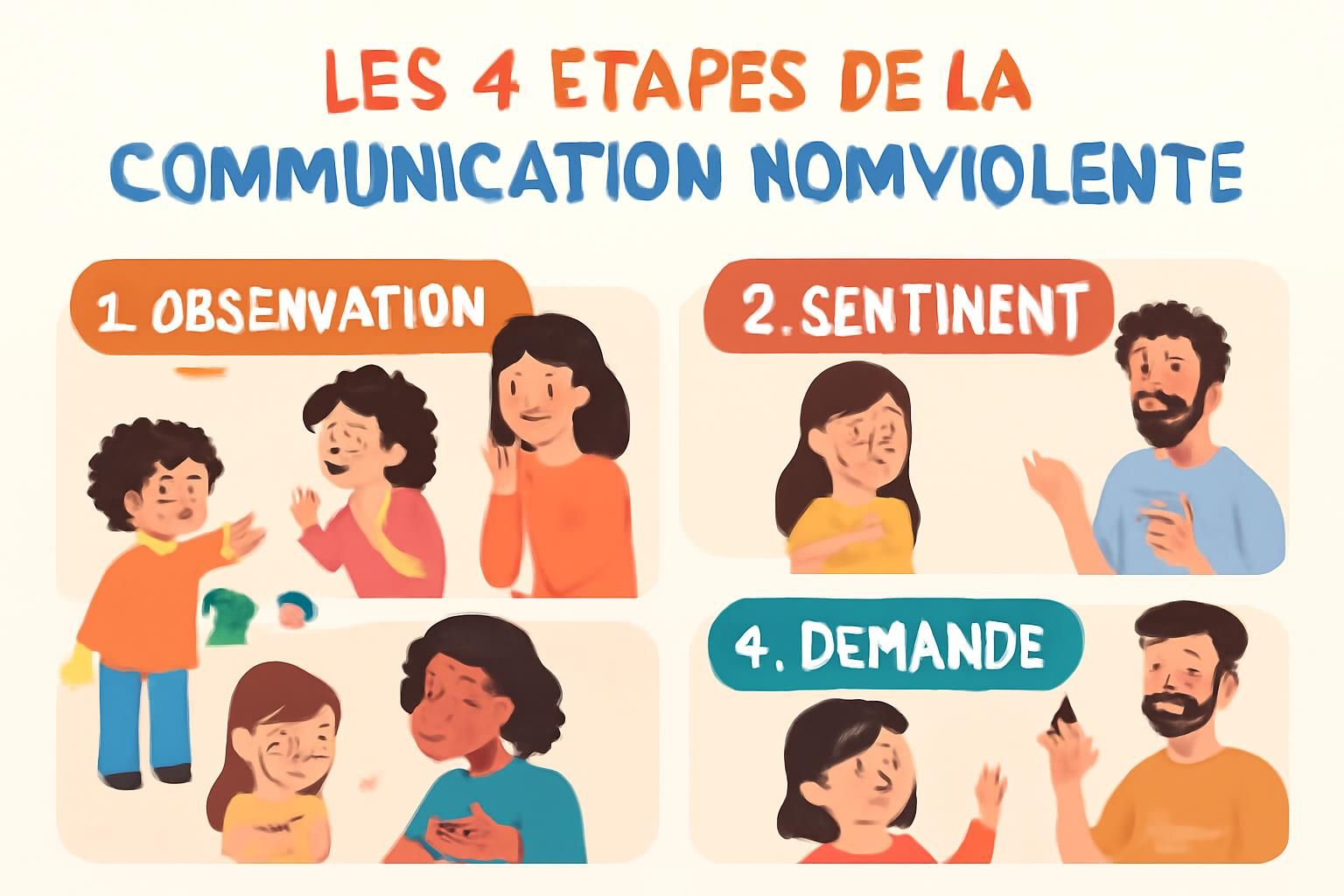 découvrez comment appliquer la communication non violente avec vos enfants au quotidien pour renforcer la confiance, améliorer les échanges et favoriser un environnement familial serein.