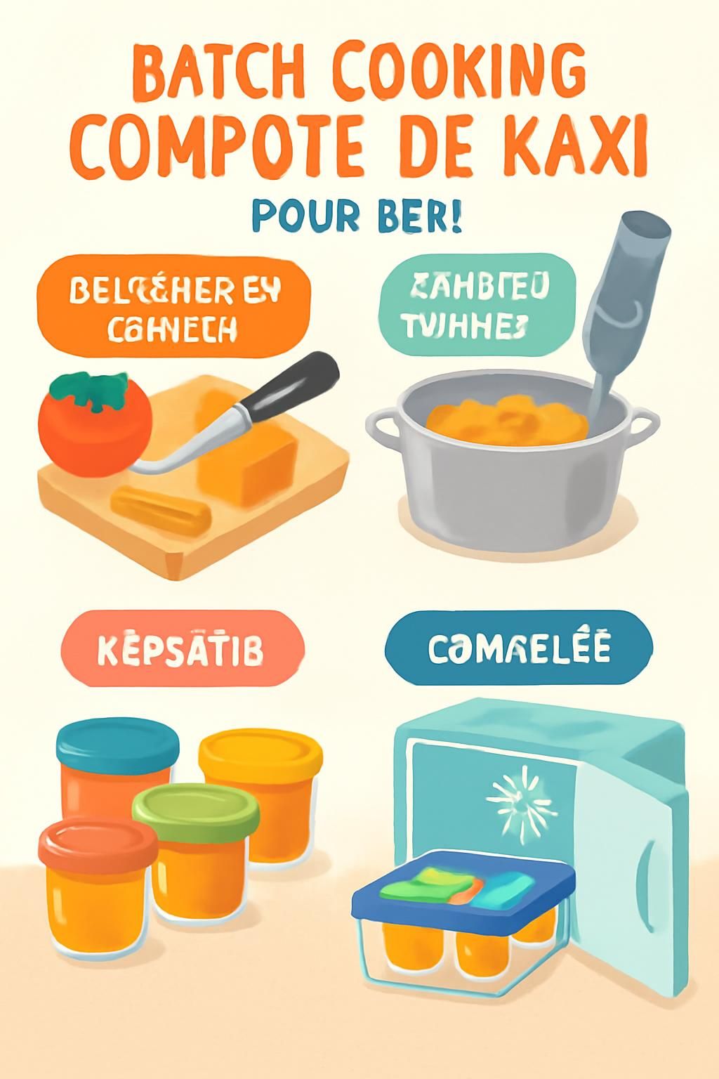 découvrez une recette simple de compote de kaki pour bébé et ses nombreux bienfaits. profitez d'un fruit de saison doux et nutritif, idéal pour l'alimentation de votre tout-petit.