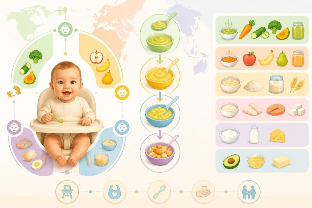découvrez comment et quand commencer la diversification alimentaire de votre bébé, avec des conseils pour introduire les premiers aliments en toute sécurité et favoriser une alimentation équilibrée.