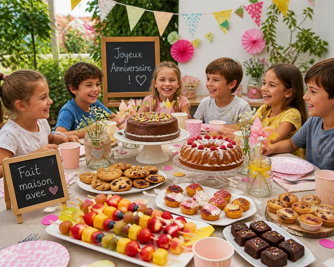 dĂ©couvrez des idĂ©es crĂ©atives et Ă©conomiques pour organiser une fĂȘte d'anniversaire rĂ©ussie pour les enfants de 4 Ă 10 ans, sans dĂ©passer votre budget.