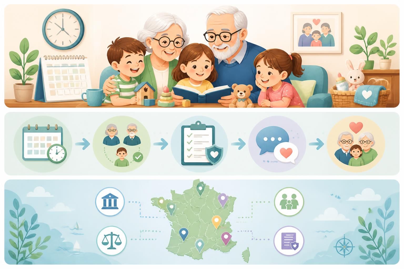 découvrez comment organiser concrètement la garde des petits-enfants par les grands-parents, ainsi que leurs droits légaux et conseils pratiques pour une cohabitation harmonieuse.