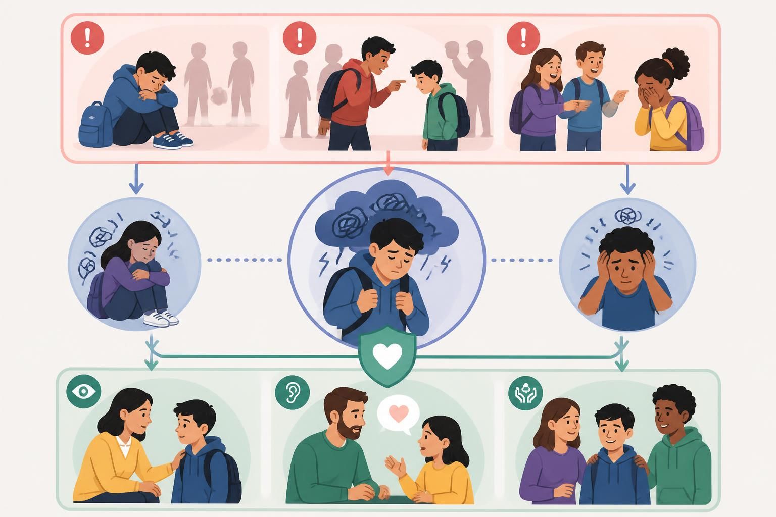 découvrez comment identifier les signes du harcèlement scolaire et les actions à entreprendre rapidement pour protéger les victimes et prévenir les conséquences.