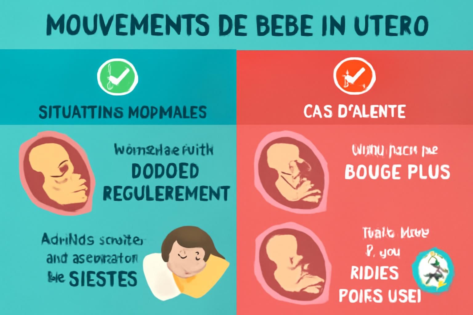 découvrez à partir de quand ressentir les premiers mouvements de bébé in utero, ce qu'ils signifient, et les signes qui doivent vous alerter pour garantir la santé de votre enfant.