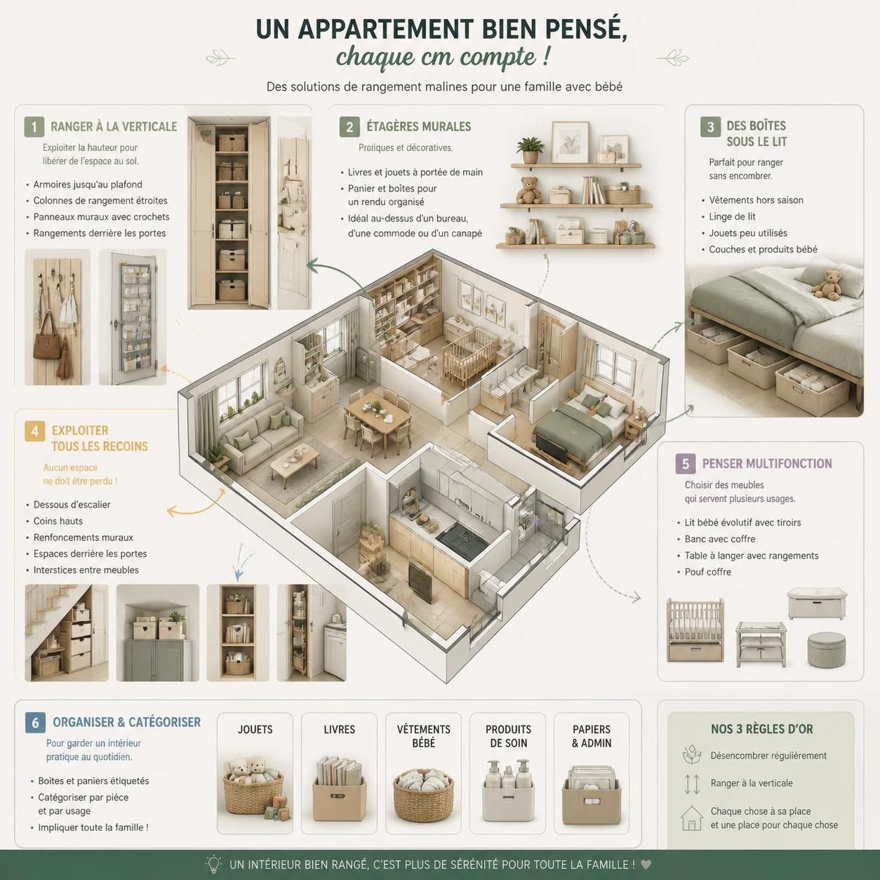 découvrez des conseils pratiques pour optimiser et désencombrer votre maison avant l'arrivée de bébé, afin de créer un espace sûr, fonctionnel et agréable pour toute la famille.