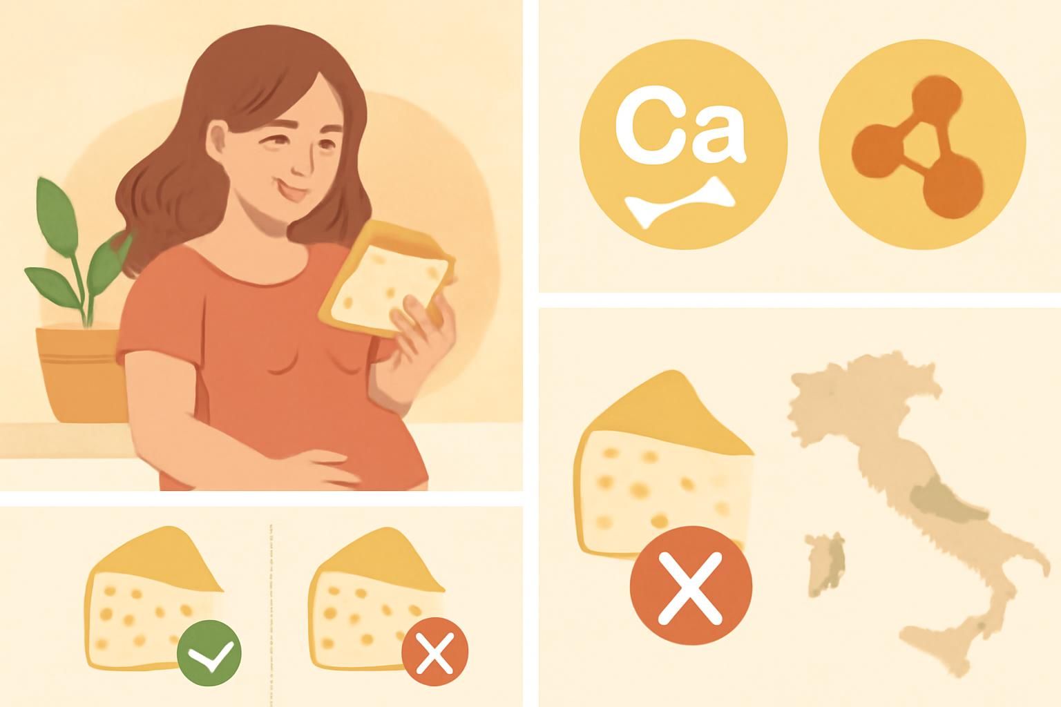 découvrez si le fromage pecorino est sûr à consommer pendant la grossesse et quels sont les conseils pour protéger votre bébé.