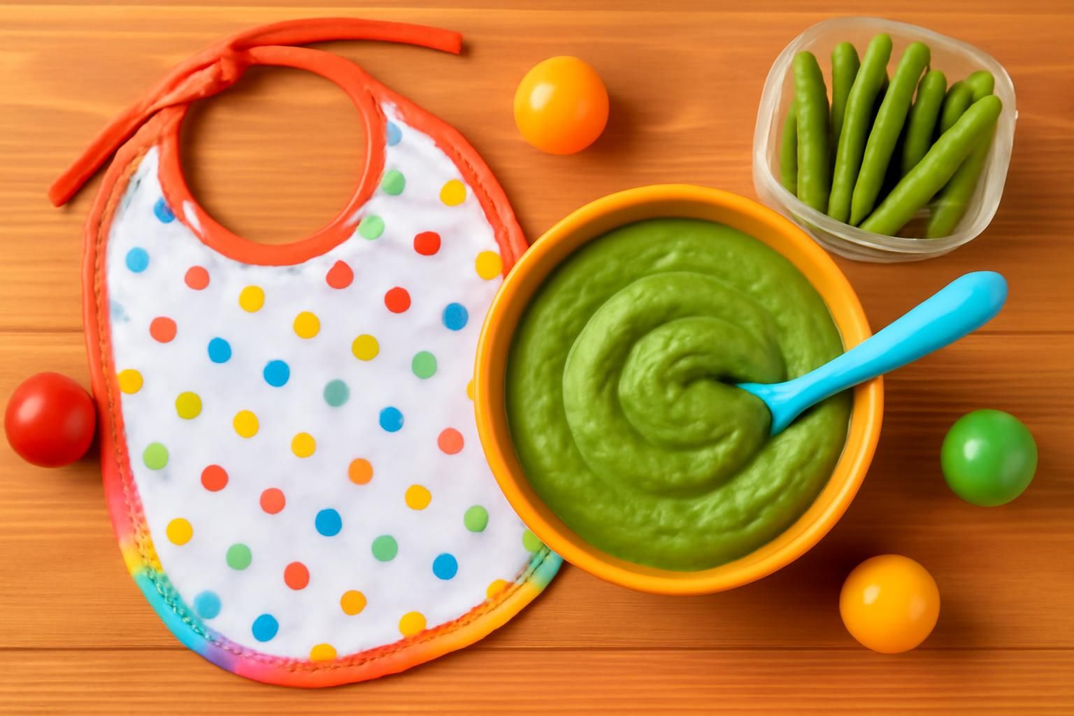 découvrez une recette simple de purée de haricots verts pour bébé et apprenez à quel ùge la proposer pour un repas sain et équilibré.