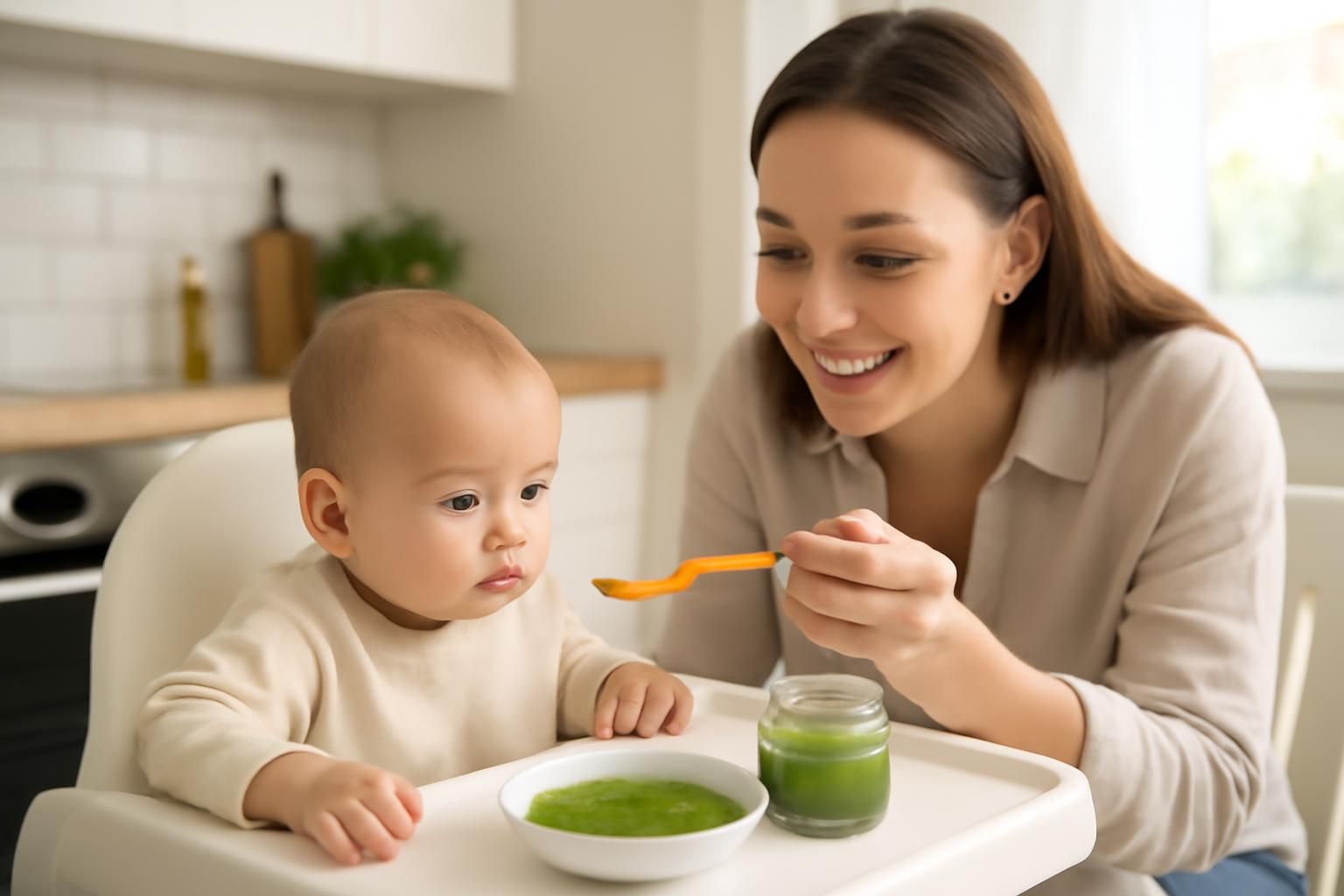 découvrez une recette simple de purée de haricots verts pour bébé et à quel ùge la proposer pour une alimentation saine et adaptée.