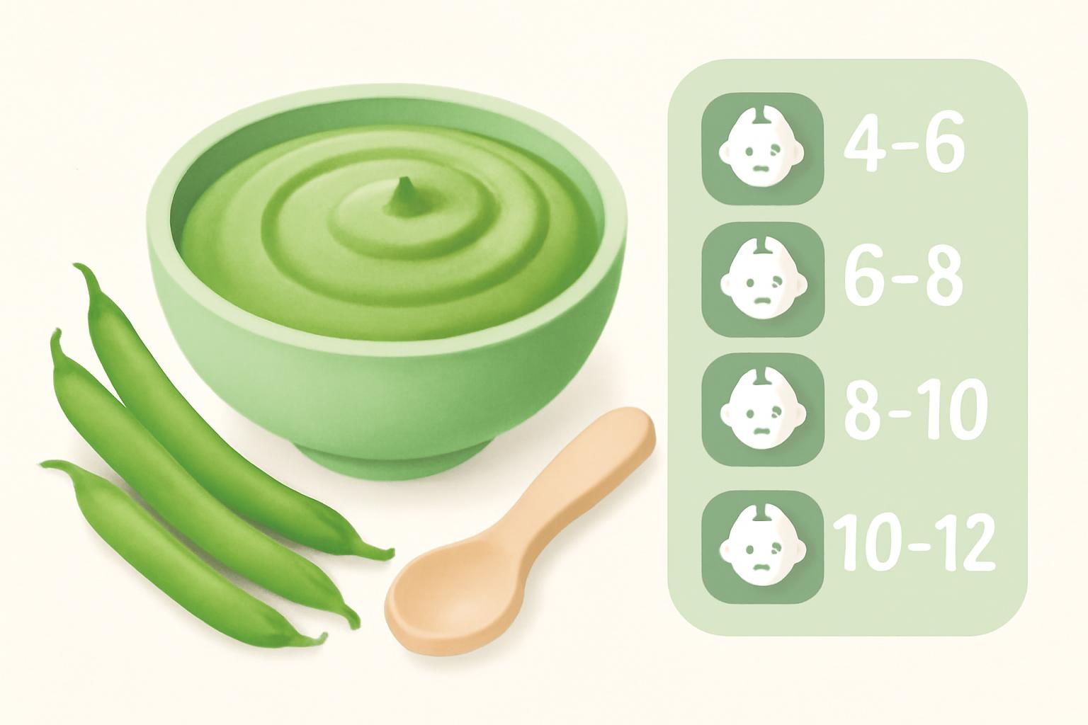 découvrez une recette simple de purée de haricots verts pour bébé et apprenez à quel âge il est conseillé de la proposer pour une alimentation saine et adaptée.