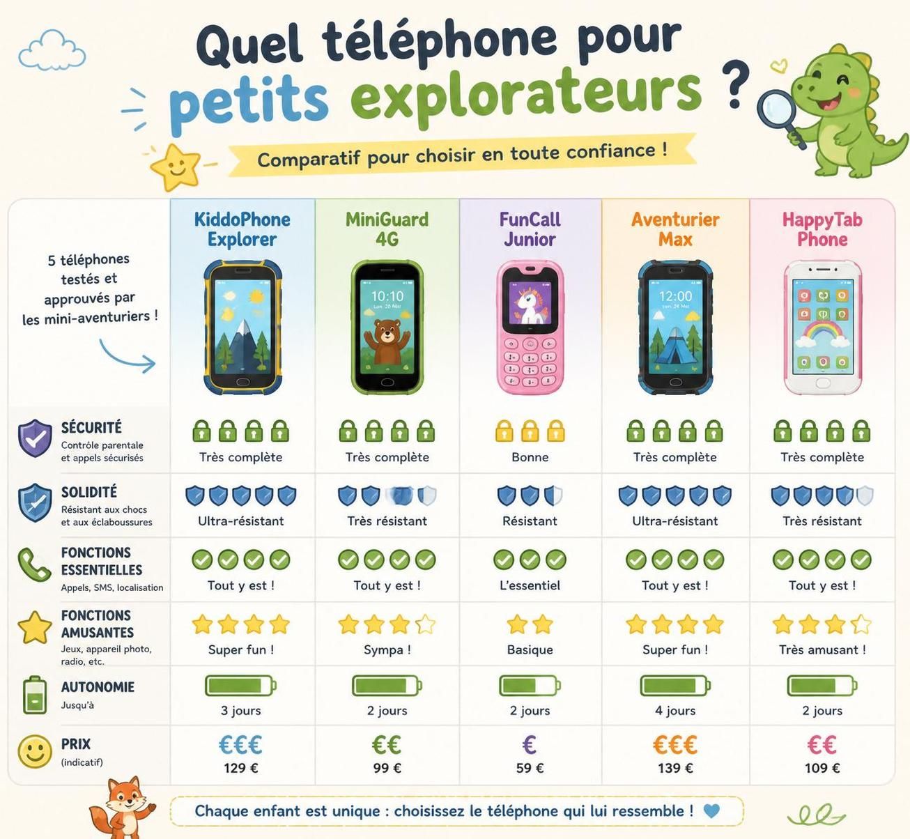 découvrez à quel ùge offrir un téléphone à votre enfant, quels modÚles choisir adaptés à leur ùge, et quelles rÚgles instaurer dÚs le départ pour un usage sécurisé et responsable.
