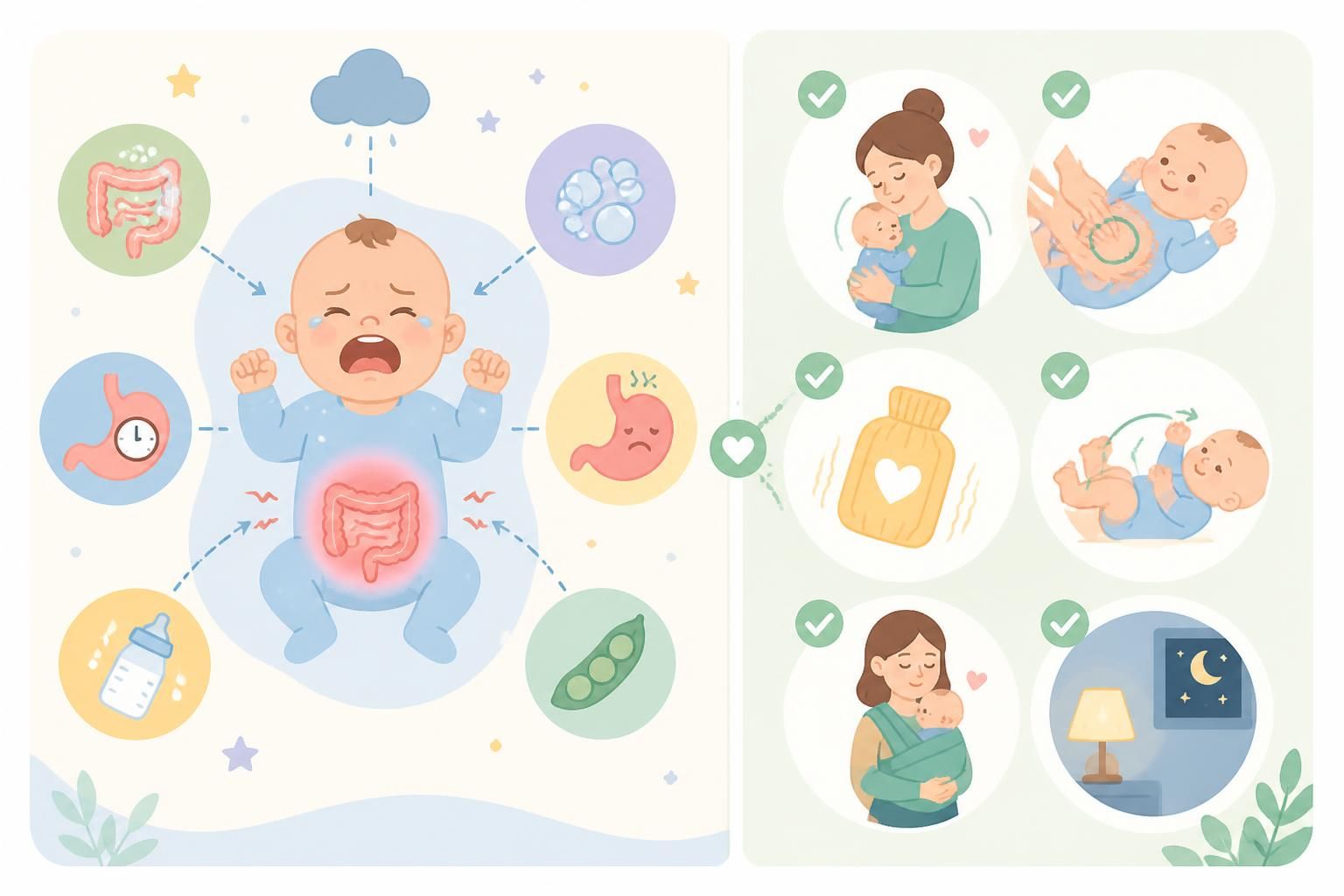 découvrez pourquoi les coliques de bébé surviennent et apprenez les gestes efficaces pour apaiser votre tout-petit rapidement et en douceur.
