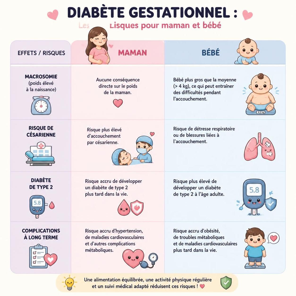 découvrez comment se déroule le dépistage du diabète gestationnel et apprenez à adapter votre alimentation pour assurer une grossesse saine et sécurisée.