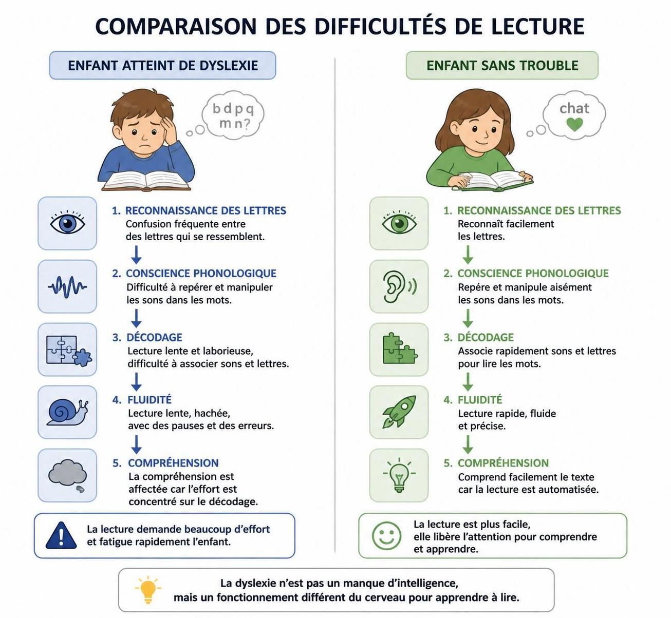découvrez les premiers signes de la dyslexie chez l'enfant, comment réaliser un bilan efficace et les meilleures méthodes pour l'accompagner et le soutenir à la maison.