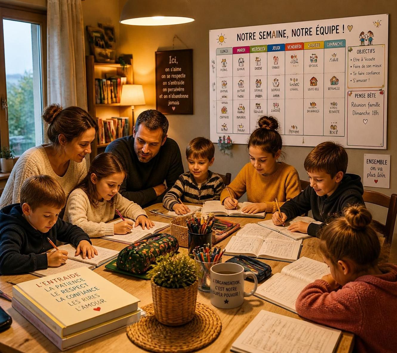 découvrez des conseils pratiques pour organiser le quotidien d'une famille nombreuse avec 3 enfants ou plus, alliant efficacité et harmonie au quotidien.