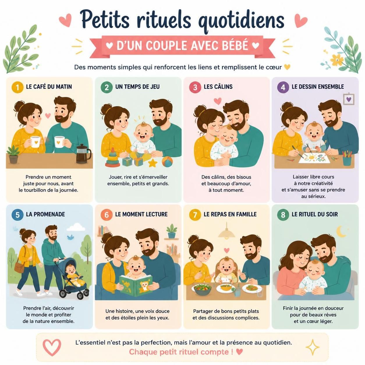 découvrez des conseils concrets pour maintenir une relation épanouie et garder votre couple vivant après l'arrivée de bébé, malgré les défis des premières années.