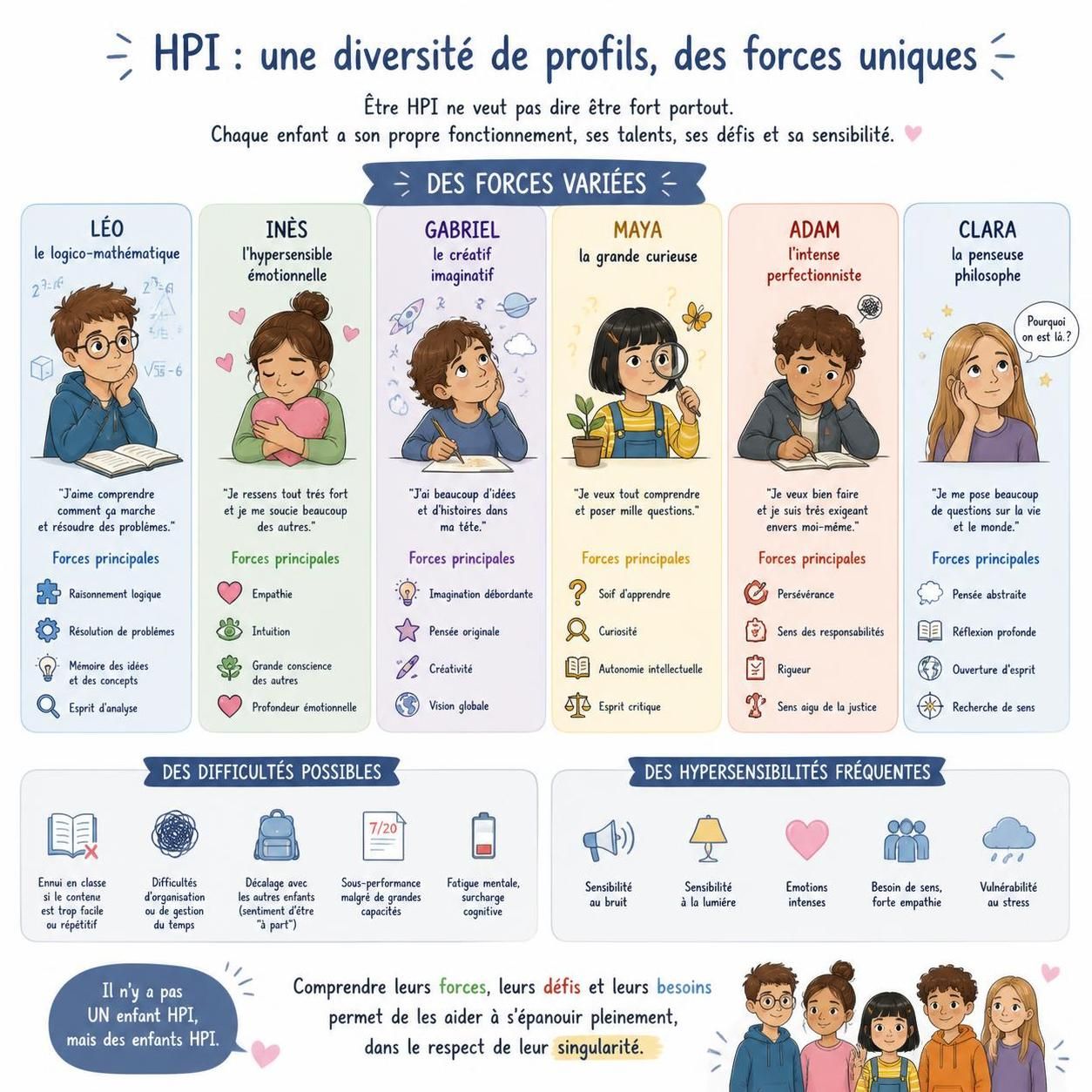 découvrez comment identifier les signes de précocité chez l'enfant à haut potentiel intellectuel (hpi) et apprenez les meilleures méthodes pour l'accompagner efficacement dans son développement.