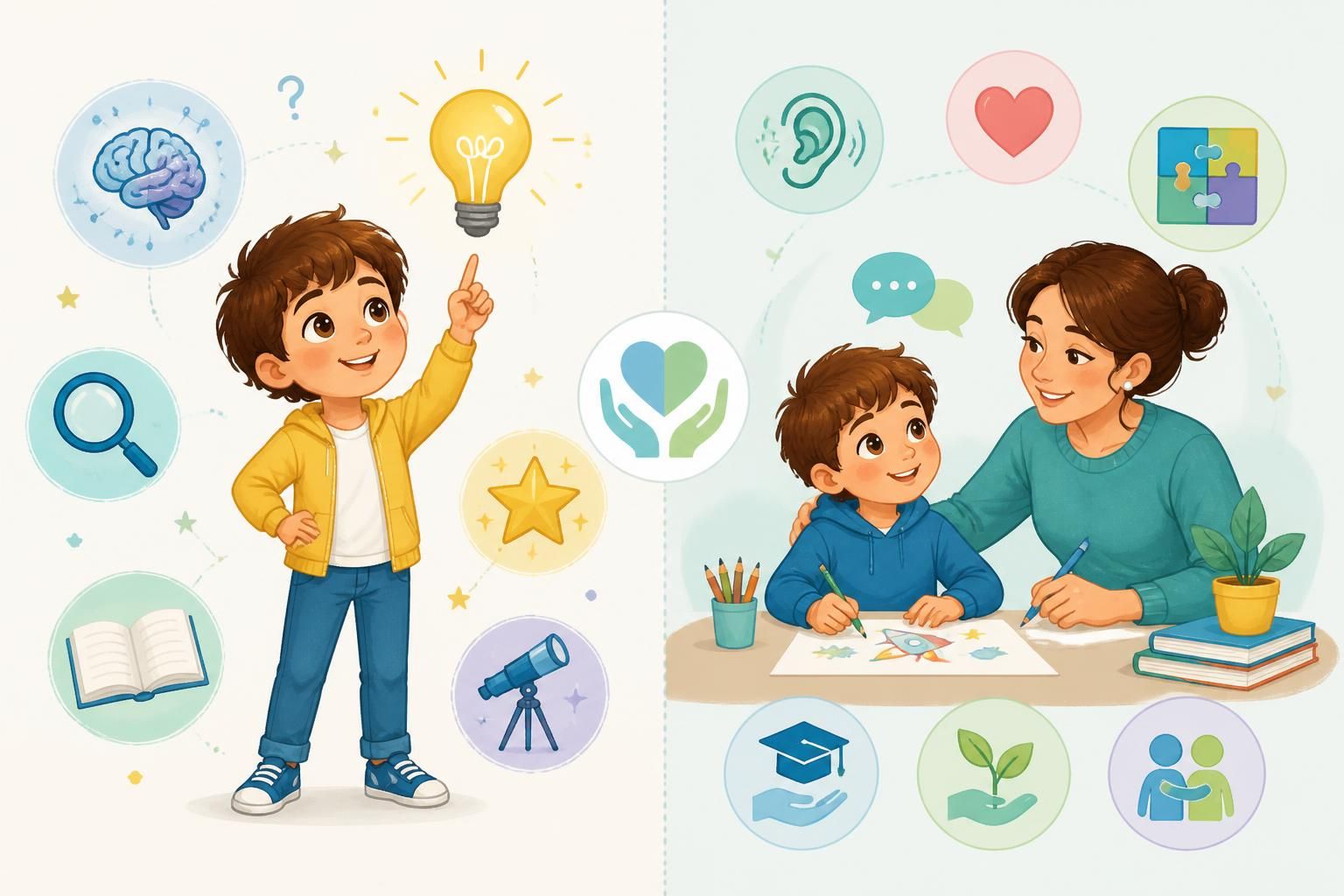 découvrez comment reconnaître les signes de la précocité chez l'enfant à haut potentiel intellectuel (hpi) et apprenez les meilleures méthodes pour l'accompagner efficacement.