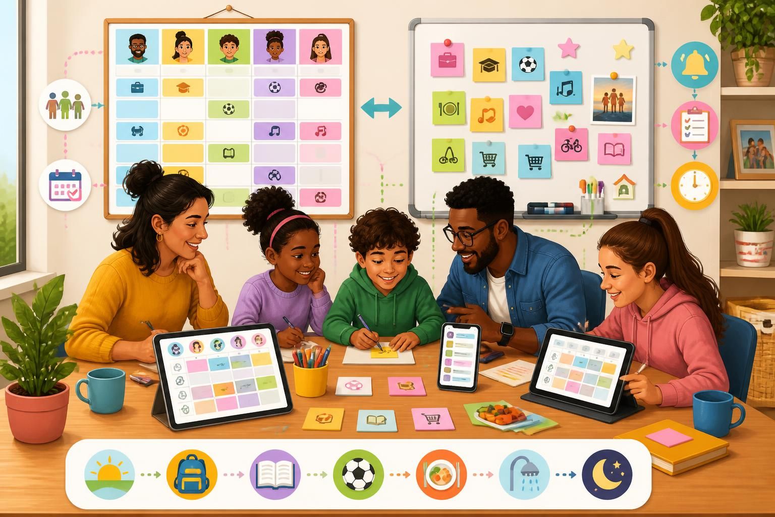 découvrez des méthodes efficaces pour organiser la semaine en famille et faciliter le quotidien grùce à des systÚmes qui fonctionnent vraiment.