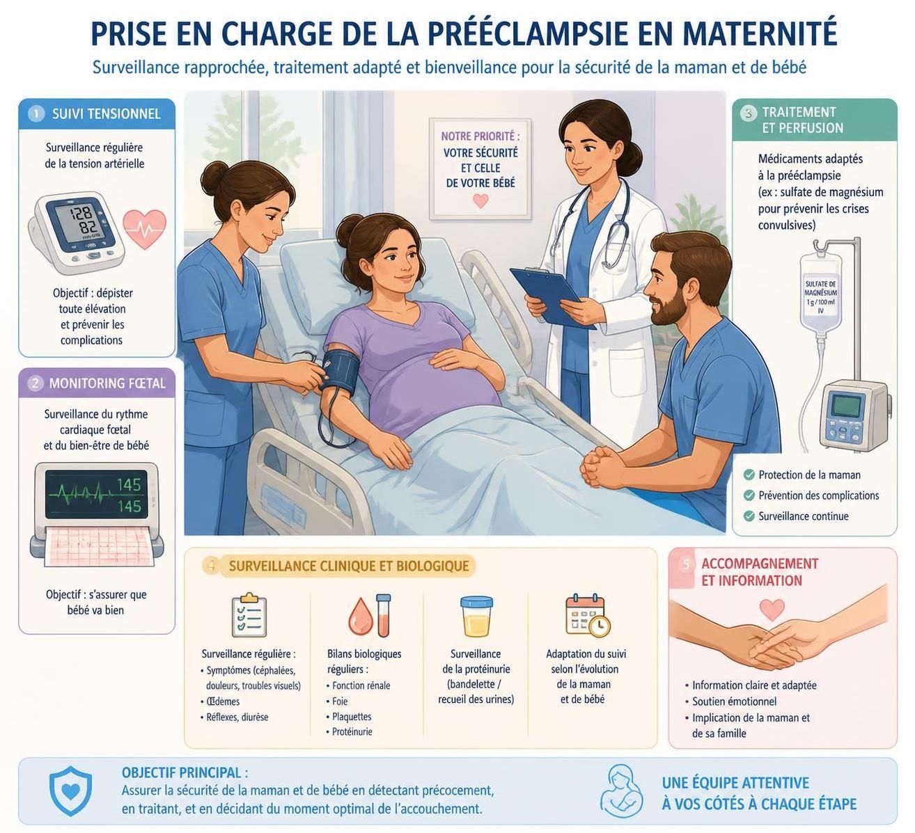 découvrez les signes essentiels de la prééclampsie à surveiller dès le 2e trimestre de grossesse pour garantir la sécurité de la future maman et du bébé.
