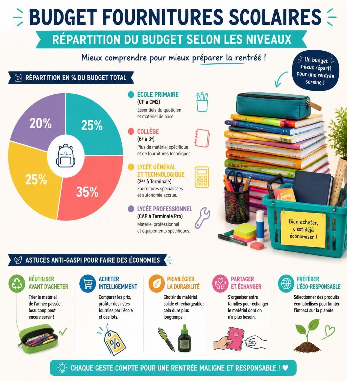 préparez la rentrée scolaire 2026 en toute sérénité grùce à nos conseils pratiques pour éviter le stress et les imprévus de derniÚre minute.