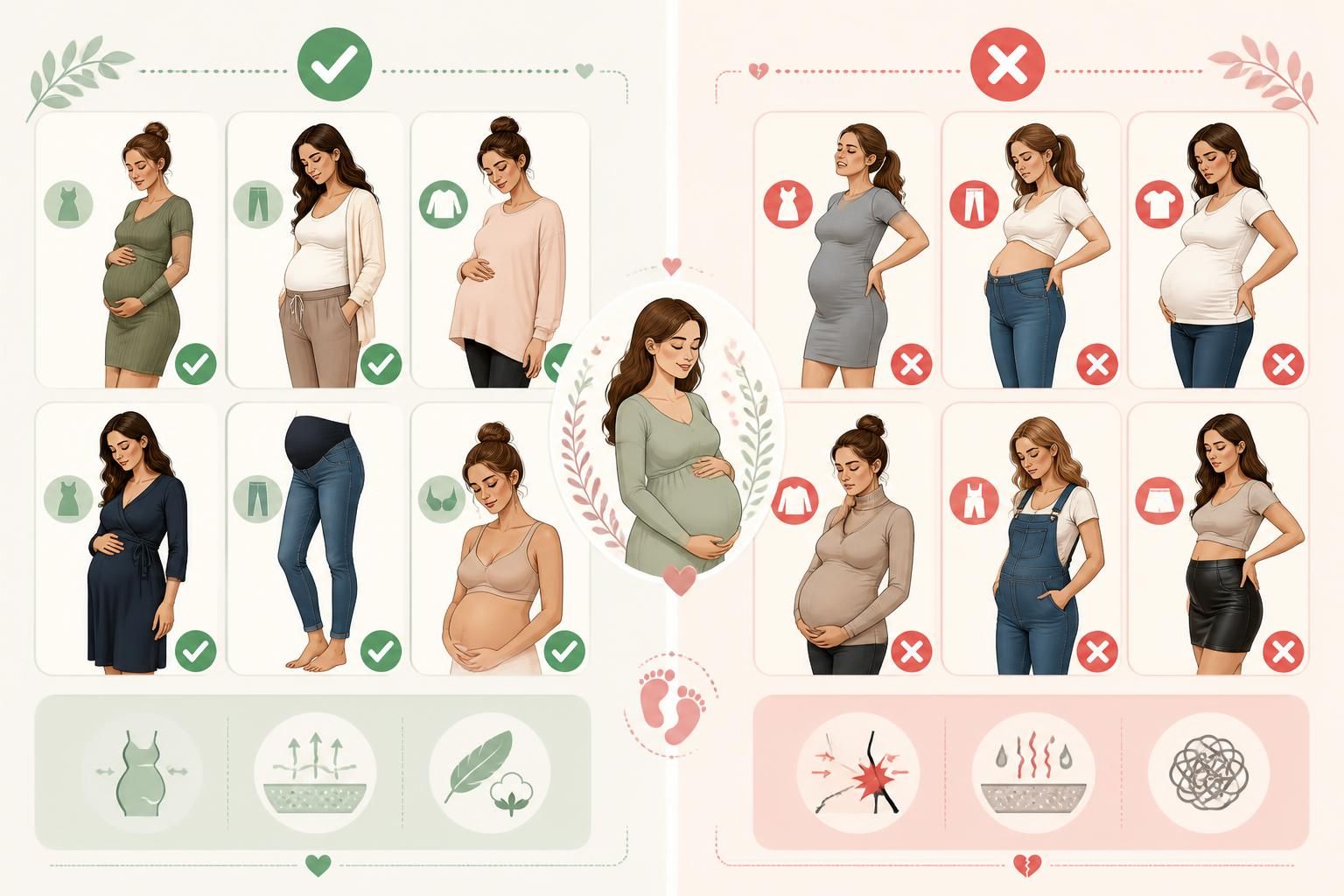 découvrez quels vêtements de grossesse sont essentiels à acheter pour votre confort et votre style, et ceux que vous pouvez éviter pour économiser sans sacrifier votre bien-être.