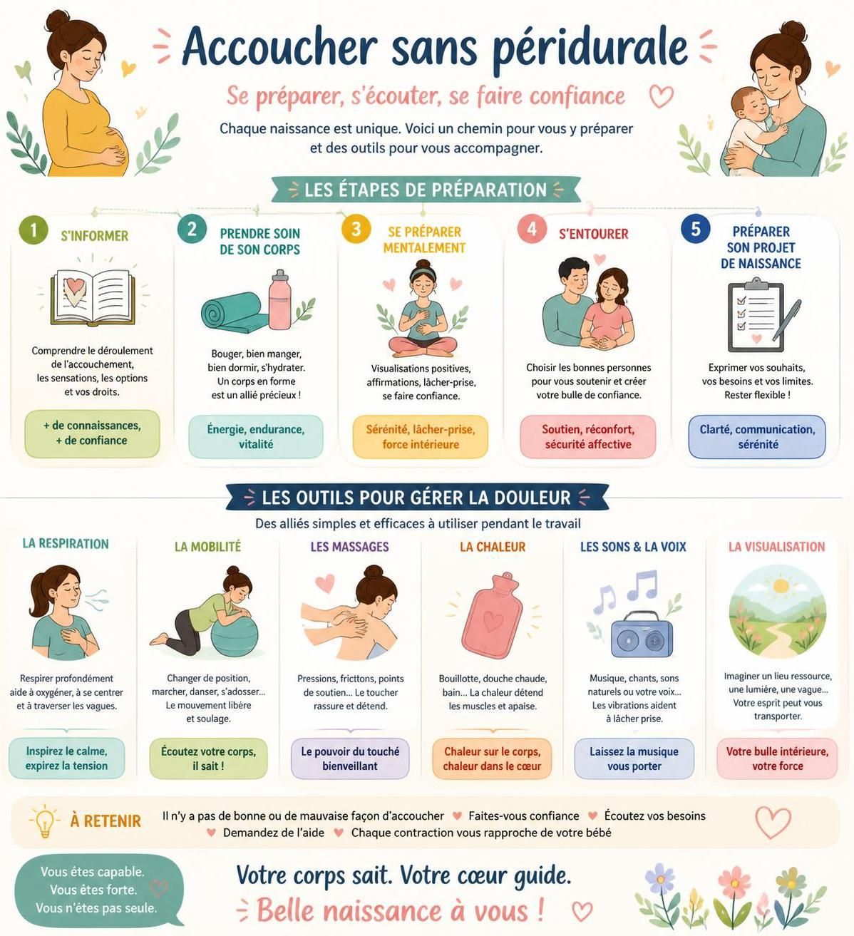 découvrez les différentes techniques pour accoucher sans péridurale et apprenez comment bien vous préparer pour un accouchement naturel en toute sérénité.