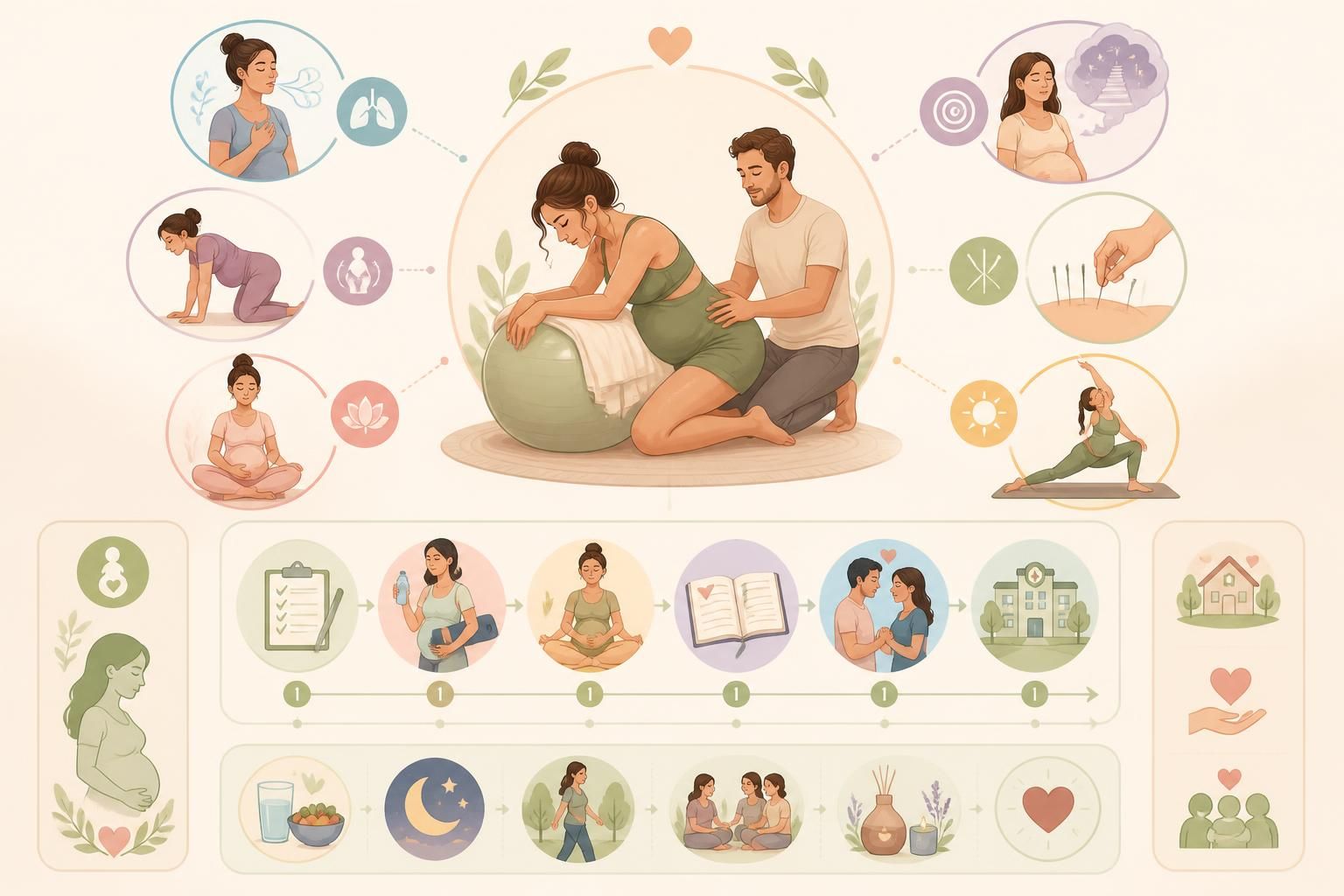 découvrez les techniques pour accoucher sans péridurale et apprenez comment bien vous préparer à un accouchement naturel en toute sérénité.