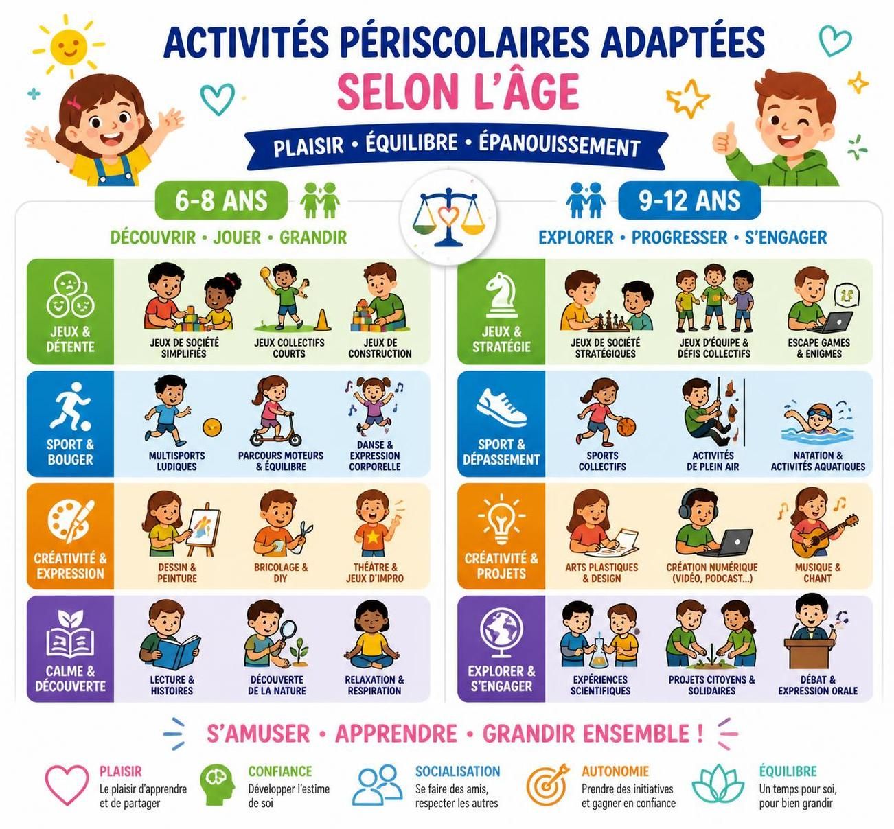 découvrez comment sélectionner des activités périscolaires adaptées pour votre enfant, en évitant la surcharge et en respectant son rythme ainsi que votre emploi du temps.