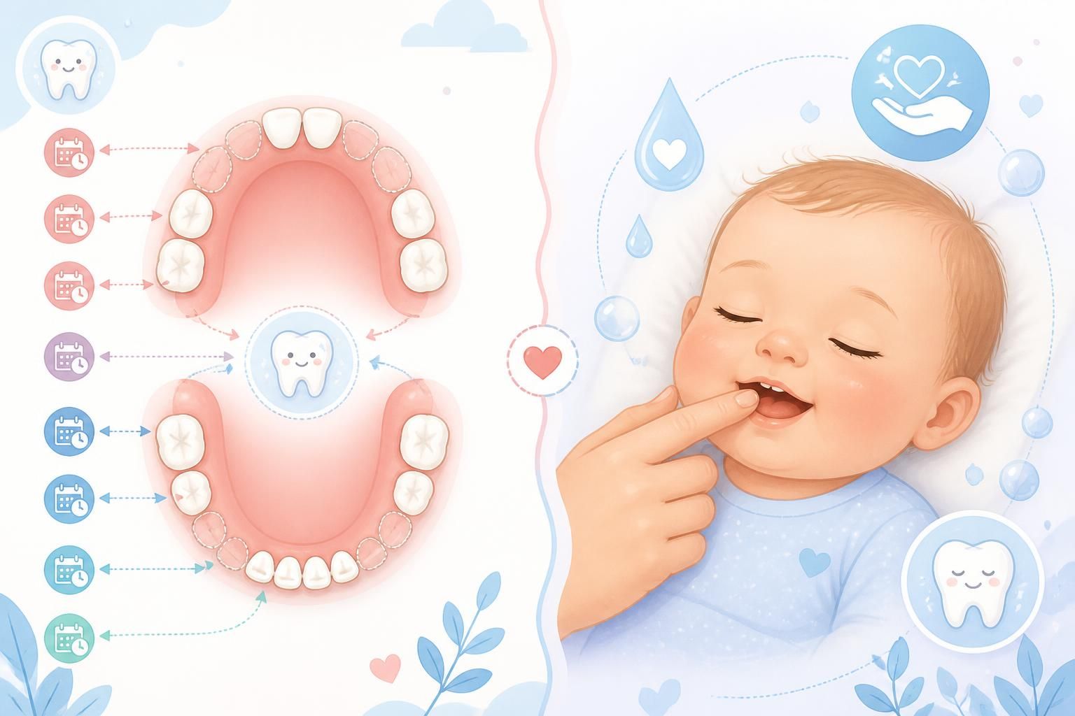 découvrez à quel âge les premières dents de bébé apparaissent et apprenez des méthodes efficaces pour soulager les douleurs liées à la pousse dentaire.