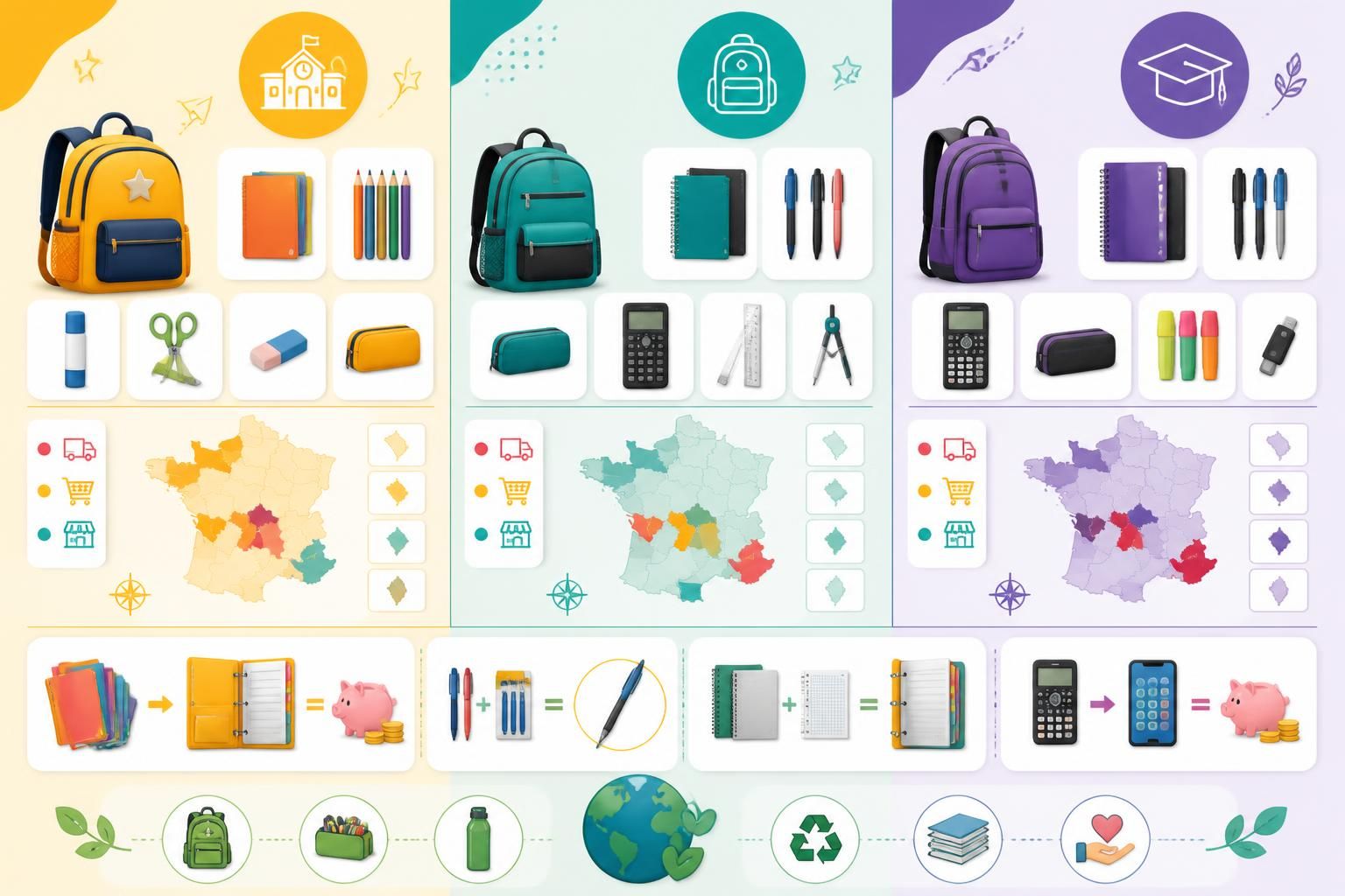 découvrez la liste essentielle des fournitures scolaires pour la rentrée 2026, organisée par niveau, pour bien préparer la rentrée sans dépasser votre budget.