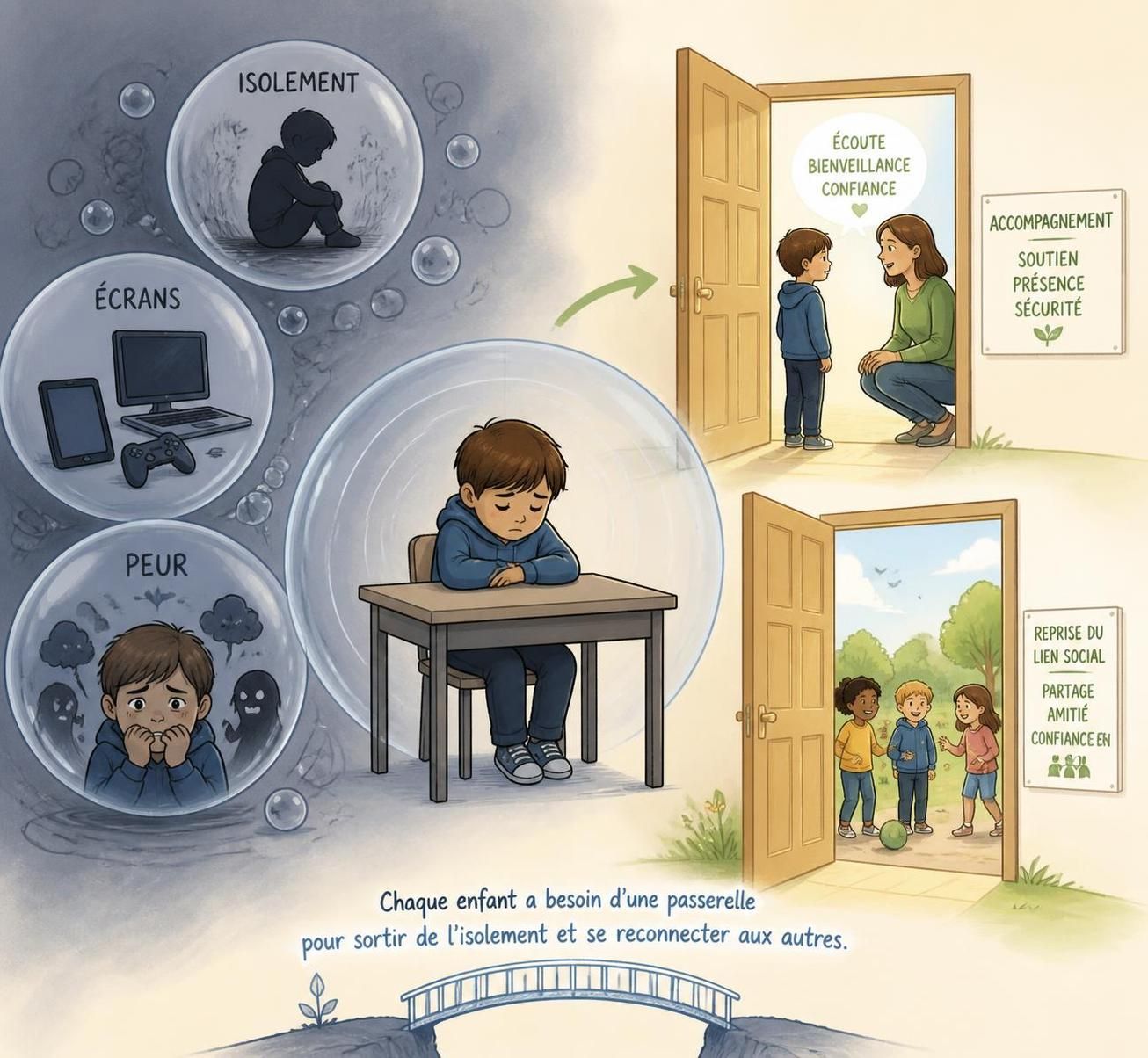 découvrez comment identifier les premiers signes de la phobie scolaire et les démarches efficaces pour intervenir rapidement et soutenir votre enfant.