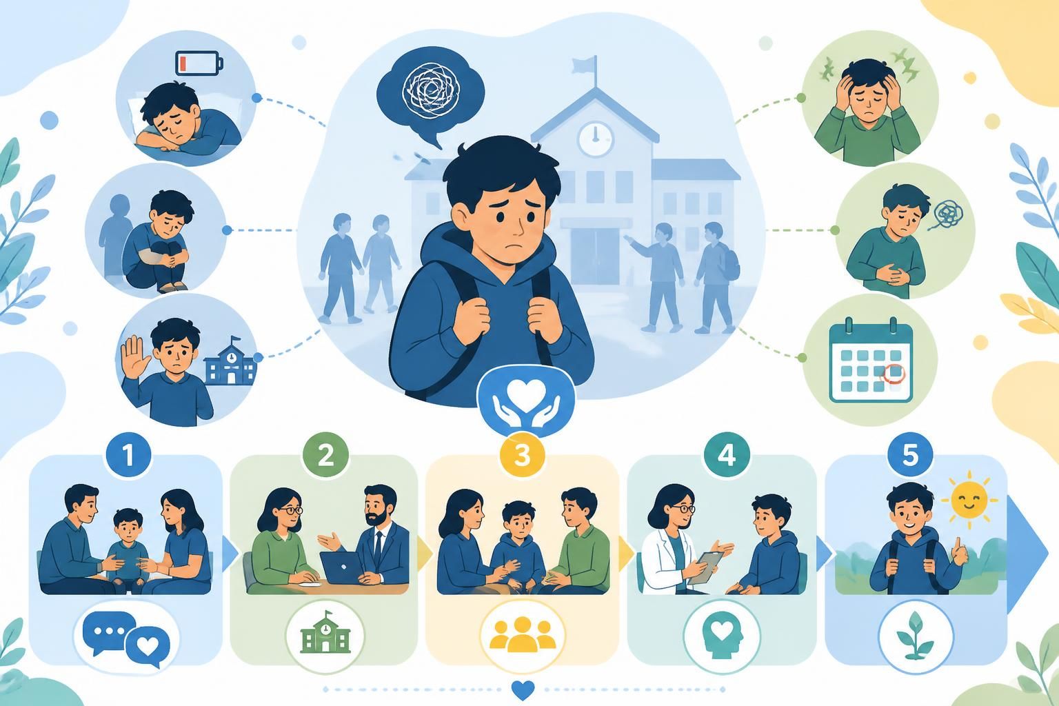 découvrez comment identifier les premiers signes de la phobie scolaire et les démarches essentielles pour apporter une aide rapide et efficace aux enfants concernés.