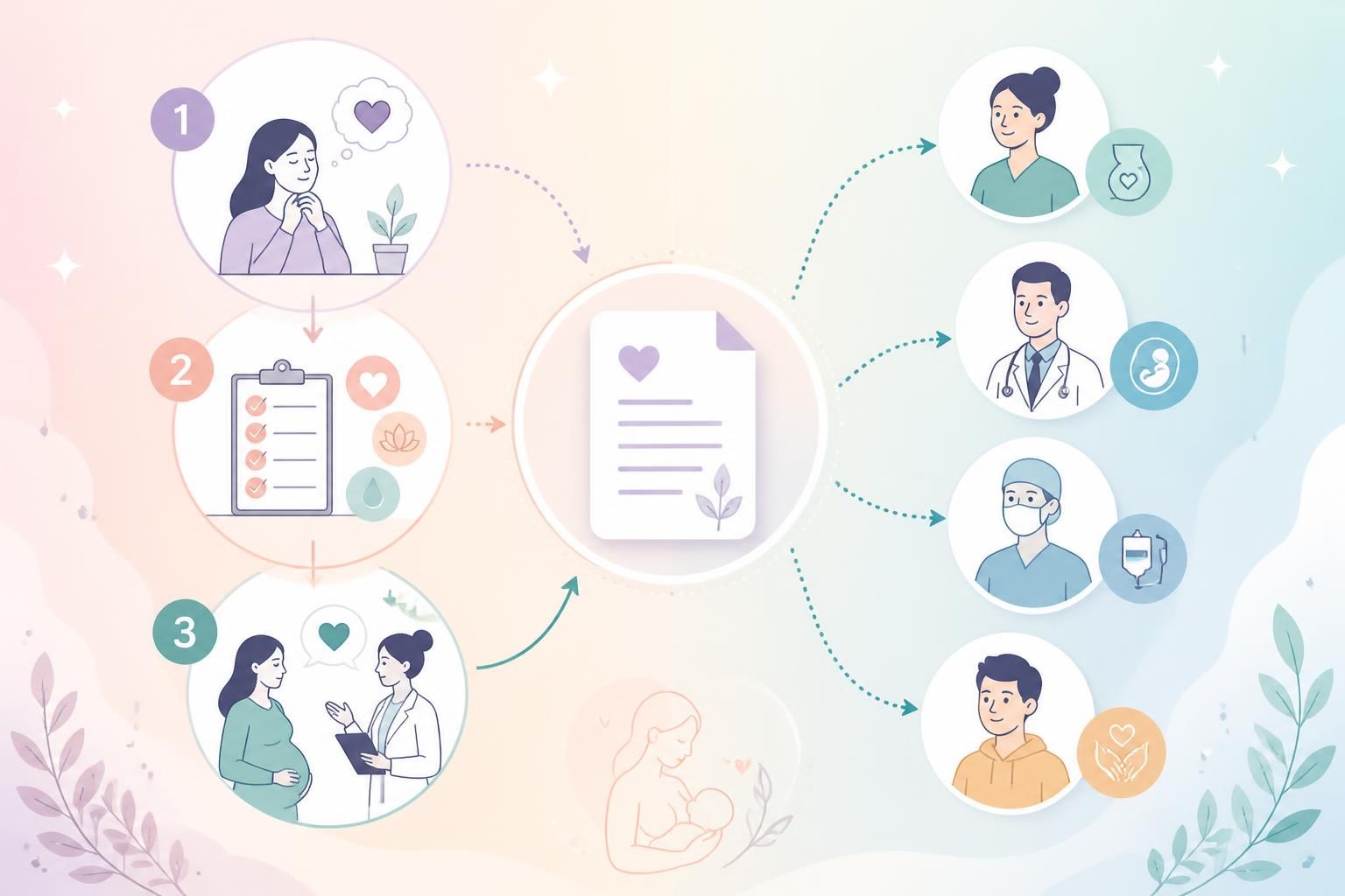 découvrez comment rédiger un plan de naissance, ce qu'il est possible d'y inclure et qui le consultera pour vous accompagner au mieux lors de votre accouchement.