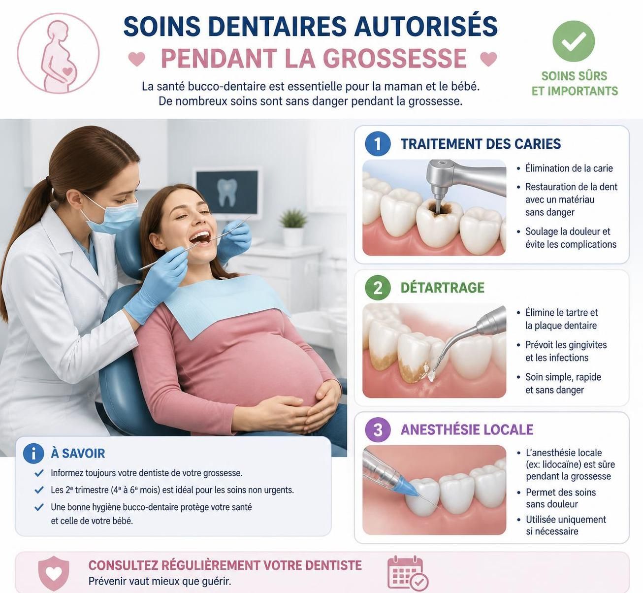 découvrez pourquoi les dents deviennent plus fragiles pendant la grossesse et apprenez les meilleures pratiques pour préserver votre santé dentaire tout au long de cette période délicate.